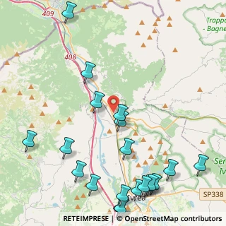 Mappa Via Sandro Pertini, 10013 Borgofranco d'Ivrea TO, Italia (5.79)