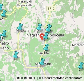 Mappa Via Francia, 37024 Negrar VR, Italia (2.61214)