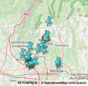 Mappa Via Francia, 37024 Negrar VR, Italia (7.187)