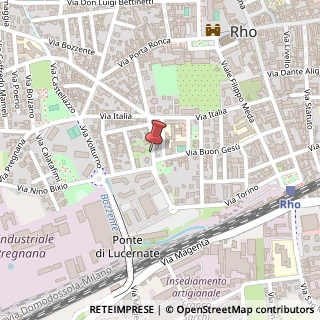 Mappa Via Alessandro Volta, 44/b, 20017 Rho, Milano (Lombardia)