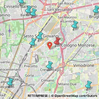Mappa Via F.lli Di Dio Via Marx, 20099 Sesto San Giovanni MI, Italia (3.04818)