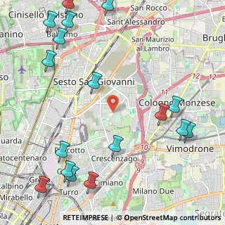Mappa Via F.lli Di Dio Via Marx, 20099 Sesto San Giovanni MI, Italia (2.99647)