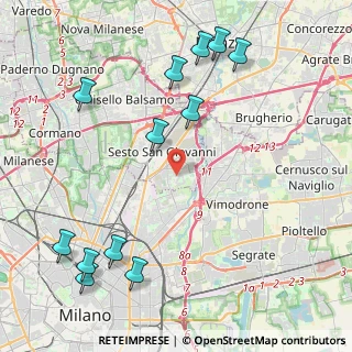 Mappa Via F.lli Di Dio Via Marx, 20099 Sesto San Giovanni MI, Italia (5.32417)
