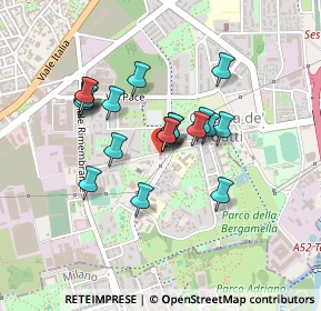 Mappa Via Fratelli di Dio, 20099 Sesto San Giovanni MI, Italia (0.3475)