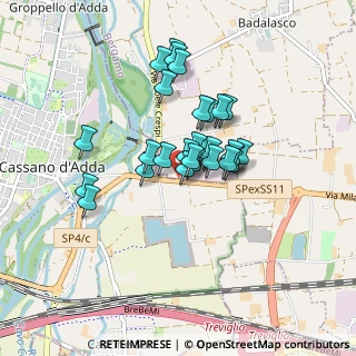 Mappa Via Antonio Meucci, 24045 Fara Gera d'Adda BG, Italia (0.62857)