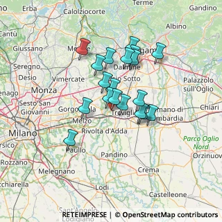 Mappa Via Antonio Meucci, 24045 Fara Gera d'Adda BG, Italia (10.66053)