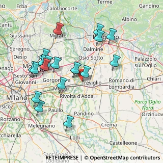 Mappa Via Antonio Meucci, 24045 Fara Gera d'Adda BG, Italia (15.8115)