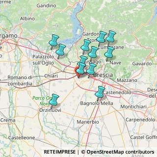 Mappa Via Mancapane, 25039 Travagliato BS, Italia (11.41667)
