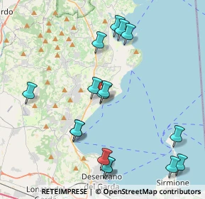 Mappa Via del Molino, 25080 Moniga del Garda BS, Italia (4.4925)