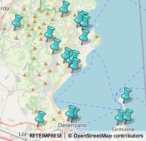 Mappa Via del Molino, 25080 Moniga del Garda BS, Italia (4.39167)