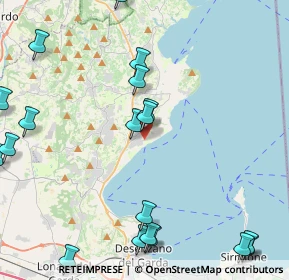 Mappa Via del Molino, 25080 Moniga del Garda BS, Italia (5.887)