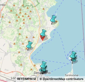 Mappa Via del Molino, 25080 Moniga del Garda BS, Italia (5.12909)