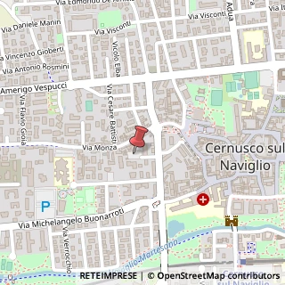 Mappa Via Filippo Turati, 20063 Cernusco sul Naviglio, Milano (Lombardia)