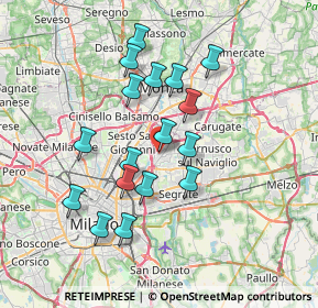 Mappa Viale Piemonte, 20096 Cologno Monzese MI, Italia (6.45294)