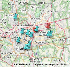 Mappa Viale Piemonte, 20096 Cologno Monzese MI, Italia (6.43)