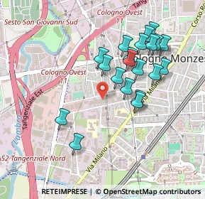 Mappa Viale Piemonte, 20096 Cologno Monzese MI, Italia (0.4415)