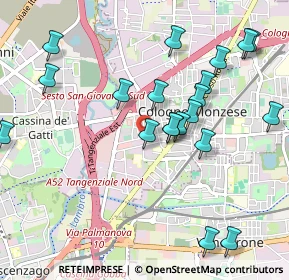 Mappa Viale Piemonte, 20096 Cologno Monzese MI, Italia (1.066)