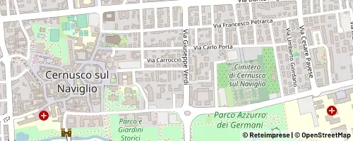 Mappa Cernusco sul Naviglio