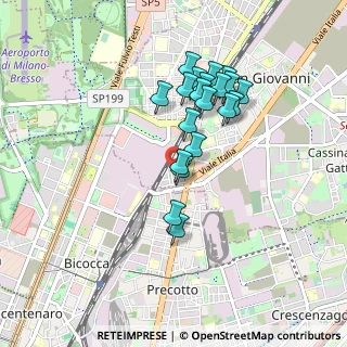 Mappa Via Eugenio Villoresi, 20099 Sesto San Giovanni MI, Italia (0.771)