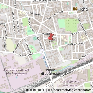 Mappa Via Marsala, 10, 20017 Rho, Milano (Lombardia)