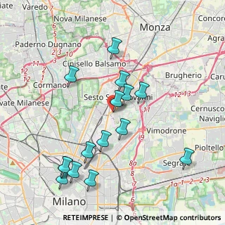 Mappa Via Guglielmo Oberdan, 20099 Sesto San Giovanni MI, Italia (4.114)