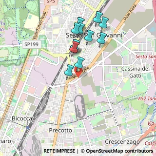 Mappa Via Guglielmo Oberdan, 20099 Sesto San Giovanni MI, Italia (0.91231)
