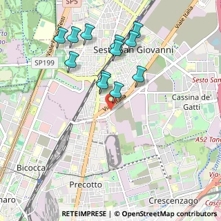Mappa Via Guglielmo Oberdan, 20099 Sesto San Giovanni MI, Italia (0.95833)