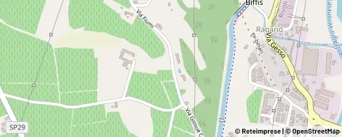 Mappa Cavaion Veronese