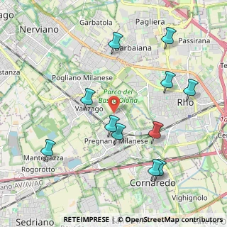 Mappa Via I Maggio, 20010 Pregnana Milanese MI, Italia (2.22727)