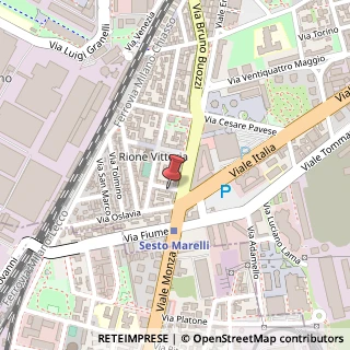 Mappa Via Sagrado,  10, 20099 Sesto San Giovanni, Milano (Lombardia)