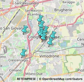 Mappa Via Montello, 20093 Cologno Monzese MI, Italia (0.92636)