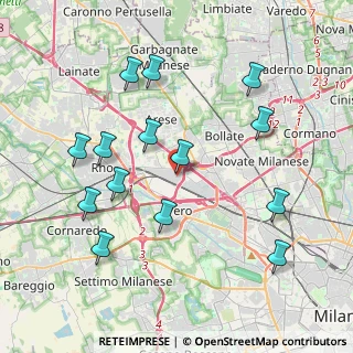 Mappa Via Buzzi, 20017 Rho MI, Italia (4.17643)