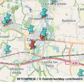 Mappa Piazza del Popolo, 20062 Cassano d'Adda MI, Italia (2.43)