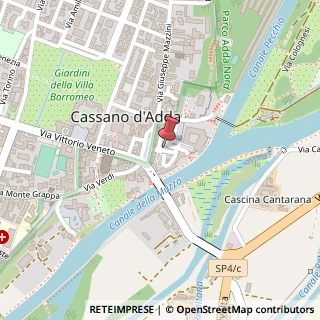 Mappa Piazza del Popolo, 6, 20062 Cassano d'Adda, Milano (Lombardia)