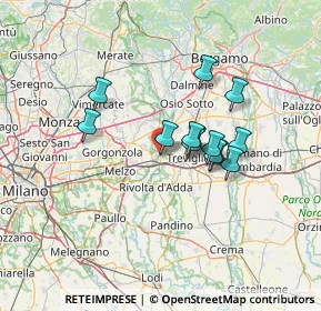 Mappa Piazza del Popolo, 20062 Cassano d'Adda MI, Italia (10.30538)