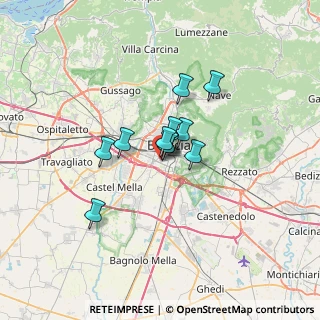 Mappa Via Rodi, 25124 Brescia BS, Italia (3.96091)