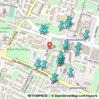 Mappa Via Rodi, 25124 Brescia BS, Italia (0.2585)