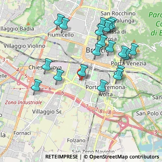 Mappa Via Rodi, 25124 Brescia BS, Italia (2.138)