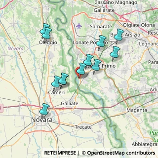Mappa Via Santa Maria, 20029 Turbigo MI, Italia (6.82417)