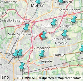 Mappa Via Antonio Meucci, 20093 Cologno Monzese MI, Italia (5.03)