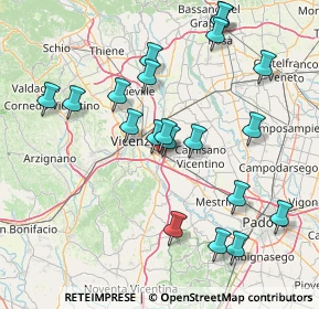 Mappa Via degli Artiglieri, 36040 Torri di Quartesolo VI, Italia (16.2005)