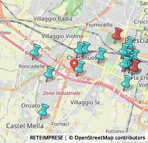 Mappa SP 11 Tangenziale Sud, 25125 Brescia BS, Italia (2.297)