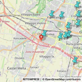 Mappa SP 11 Tangenziale Sud, 25125 Brescia BS, Italia (3.01833)
