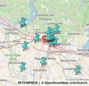 Mappa SP 11 Tangenziale Sud, 25125 Brescia BS, Italia (11.51667)