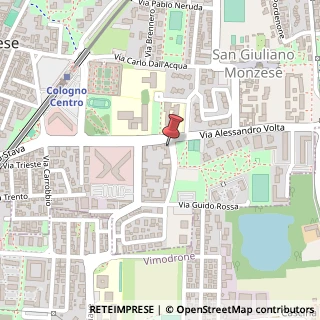 Mappa Via Luigi Galvani, 2, 20093 Cologno Monzese, Milano (Lombardia)