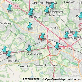 Mappa Viale Filippo Meda, 20016 Rho MI, Italia (5.96067)