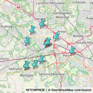 Mappa Viale Filippo Meda, 20016 Rho MI, Italia (3.47)
