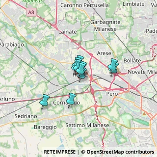 Mappa Viale Filippo Meda, 20016 Rho MI, Italia (1.74727)