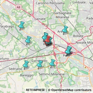 Mappa Viale Filippo Meda, 20016 Rho MI, Italia (2.6875)