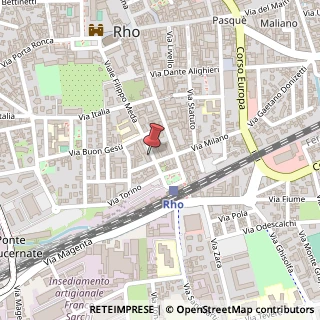 Mappa Viale Filippo Meda, 30, 20017 Rho, Milano (Lombardia)